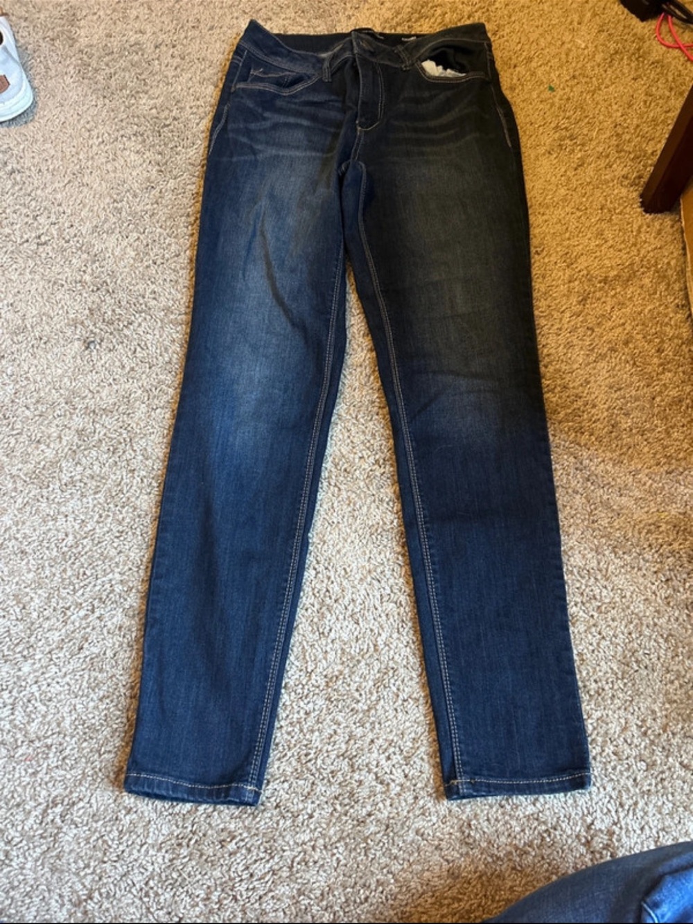 1822 Denim Women's Dark Indigo Skinny Jeans